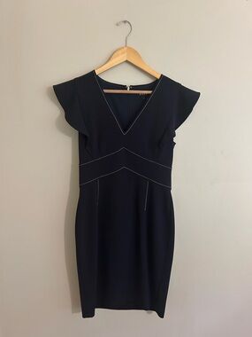 Dkny | Dresses | Dkny Faux Leather Dress | Poshmark